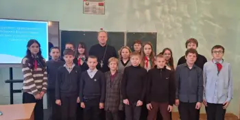 Встреча учащихся и их родителей с протоиереем Сергием Башкировым